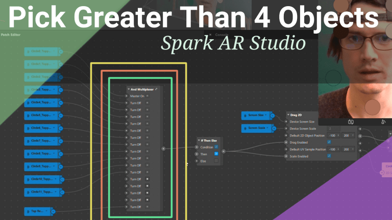 Pick Multiple Objects Spark Ar Tutorial Newcolor