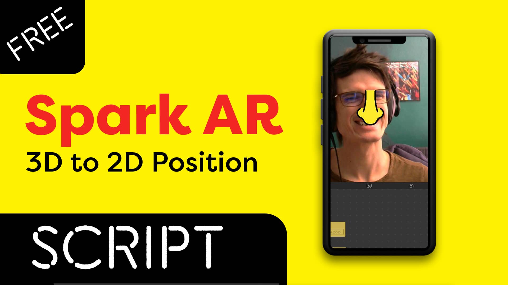 Spark AR 3D to 2D Position