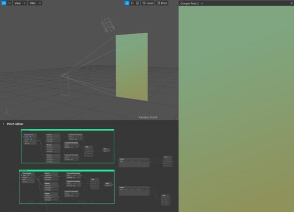 Spark AR Gradient Transform